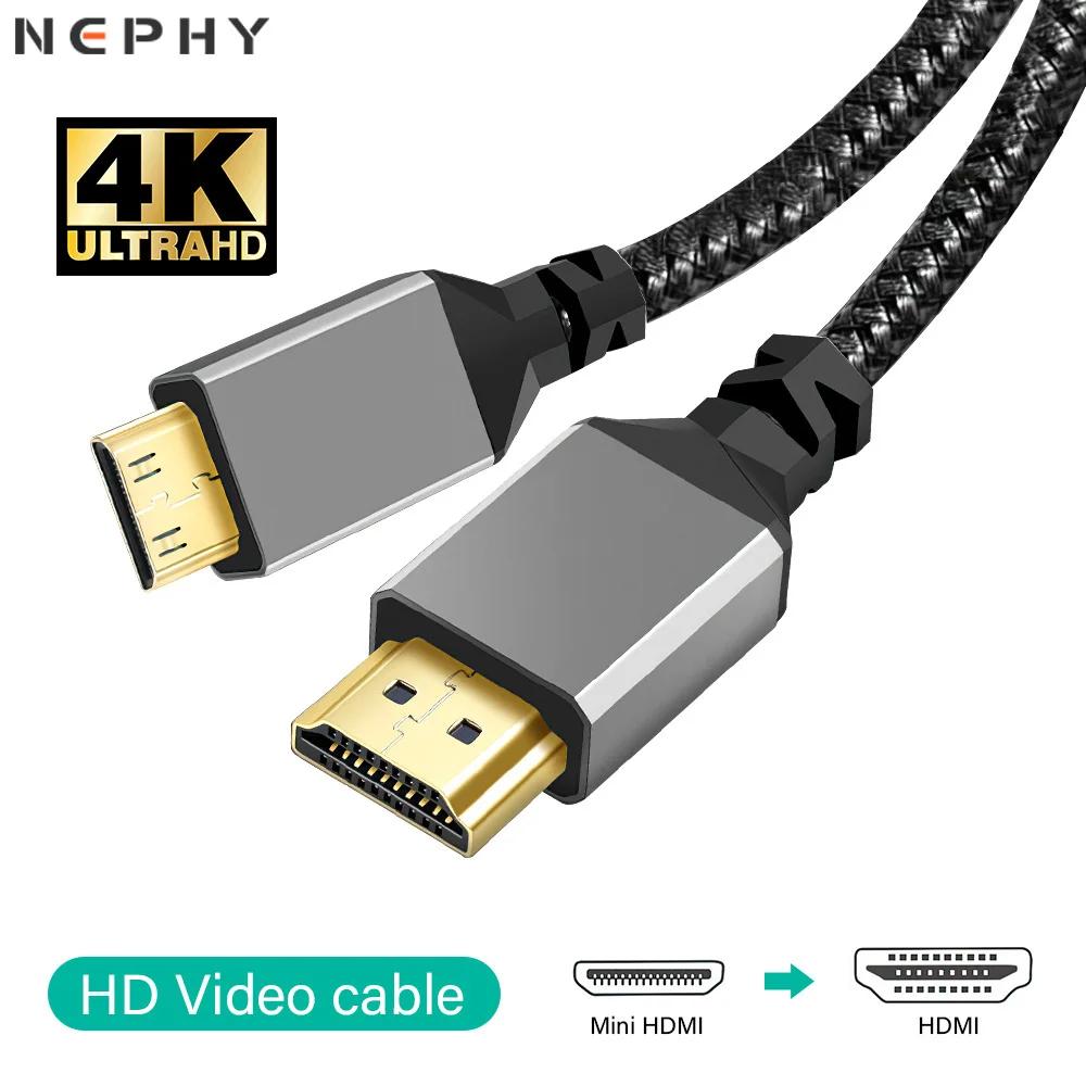 ̴ HDMI-HDMI ̺, HDMI2.0 MINIHDMI  A, 4K 60HZ HD  , 1M, 2M, 3M, 5 M, 1, 2, 3, 5 跮,  30cm ª ̾
